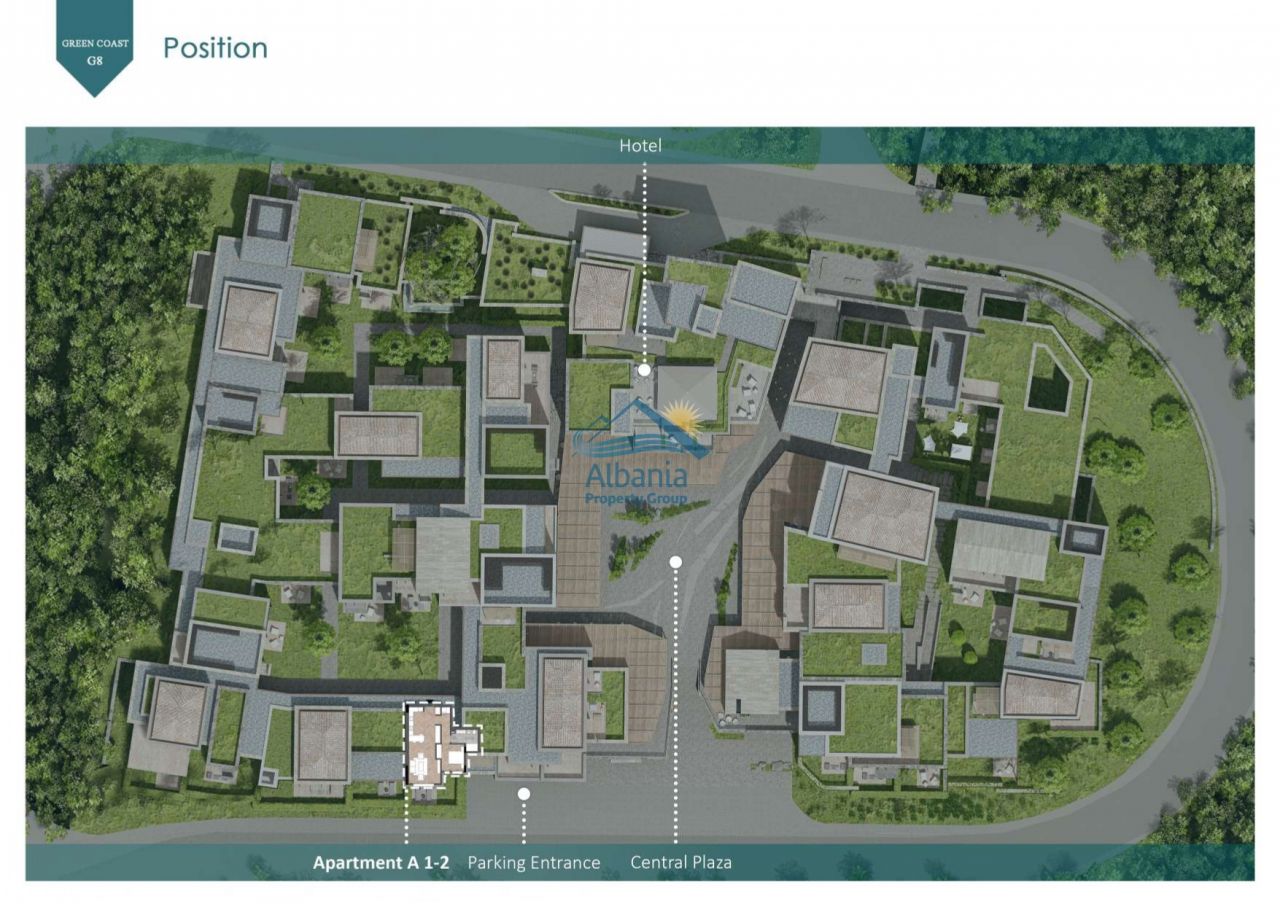 Appartamento In Vendita A Green Coast 2, Dhermi Vlore Albania